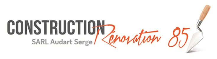 Logo Construction Rénovation 85, maçon à La Fenouiller